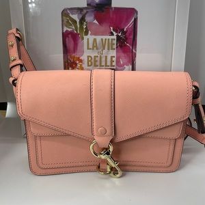 REBECCA MINKOFF BABY PINK REGAN CROSSBODY
